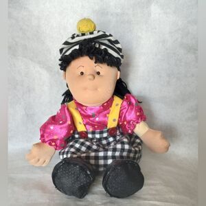 Sweetie Pie Kids ALICIA 14" Plush Stuffed Girl Doll w/Outfit and Shoes.
